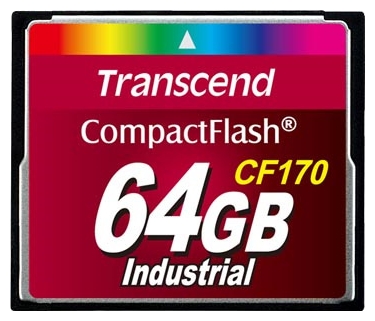 Карта памяти CompactFlash Transcend, 64Gb