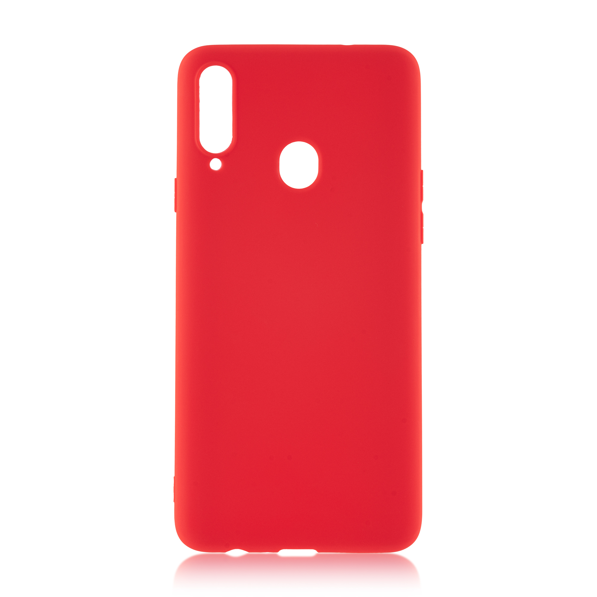 

Чехол-накладка BROSCO Colourful для смартфона Samsung Galaxy A20s, силикон, красный (SS-A20S-COLOURFUL-RED)
