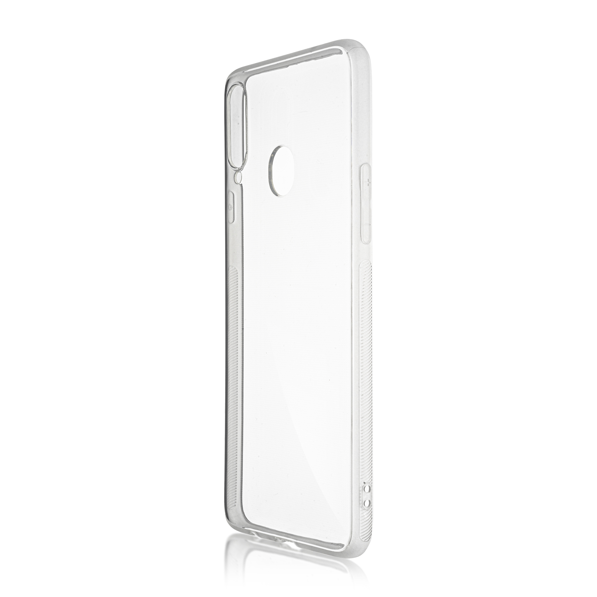 Чехол-накладка BROSCO NEWTPU для смартфона Samsung Galaxy A20s, силикон, прозрачный (SS-A20S-NEWTPU-TRANSPARENT)