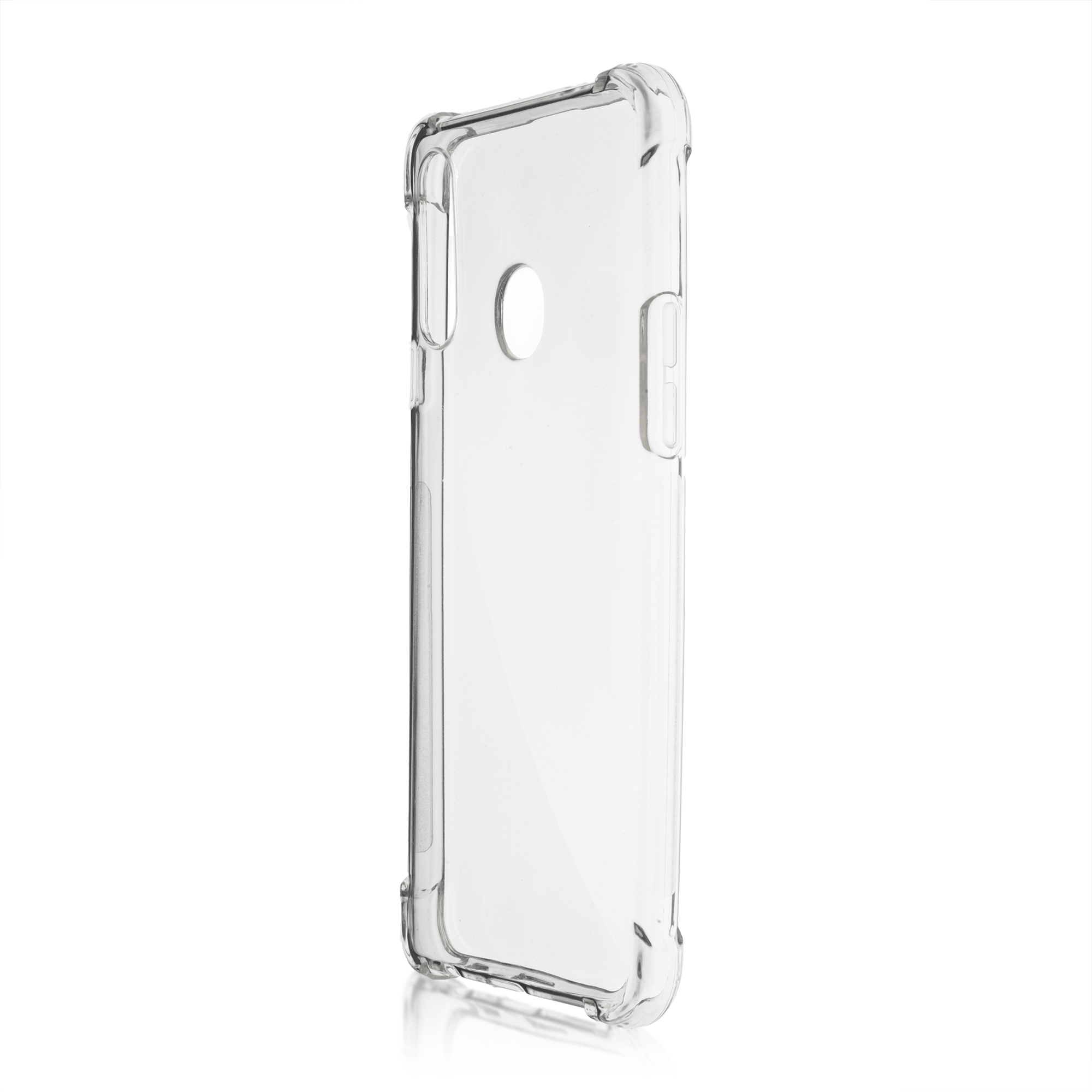 Чехол-накладка BROSCO Hard для смартфона Samsung Galaxy A20s, силикон, прозрачный (SS-A20S-HARD-TRANSPARENT)
