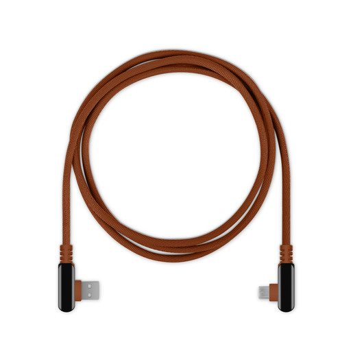 

Кабель USB 2.0(Am)-Micro USB 2.0(Bm), угловой, 1.2м, коричневый Rombica Digital Electron M (MPQ-002), Digital Electron M