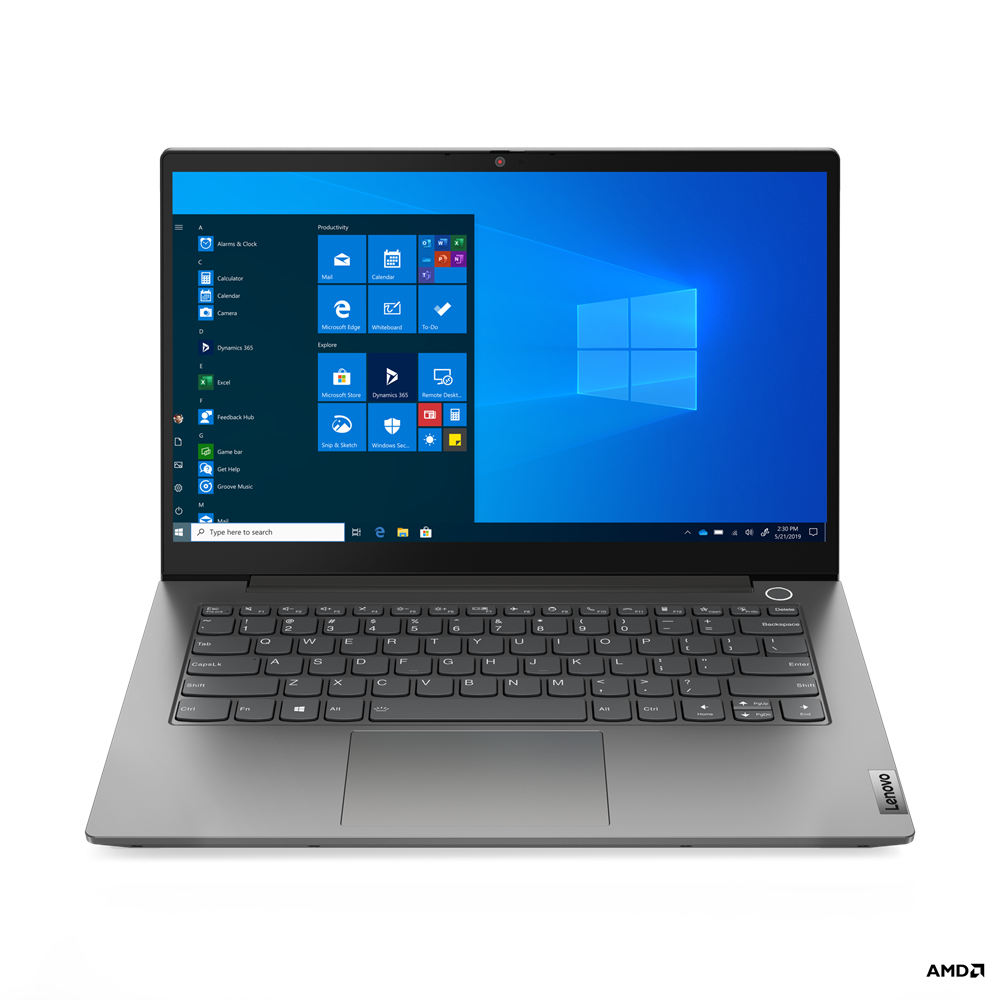 

Ноутбук Lenovo ThinkBook 14 14" 1920x1080 3 2.6 ГГц, 8Gb RAM, 256Gb SSD, W10Pro, серый (21A20008RU)