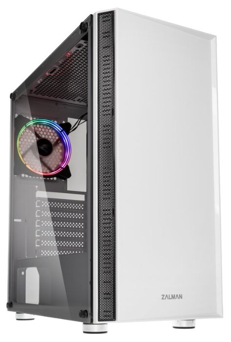 Корпус Zalman R2, ATX, Midi-Tower, USB 3.0, белый, Без БП плохая упаковка