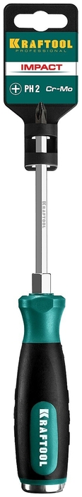 

Отвертка ударная крестовая KRAFTOOL Impact (KRAF-250034-2), 250034-2
