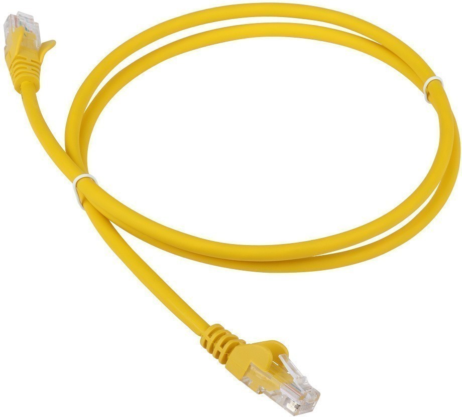 Патч-корд UTP кат.5e, 1м, RJ45-RJ45, желтый, ACD (ACD-LPU5E-10Y)