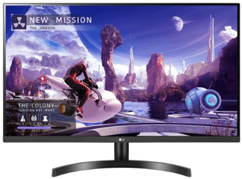 

Монитор 31.5" LG 32QN600 IPS, 2560x1440 (16:9), 350кд/м2, 5мс, FreeSync, HDMI, DisplayPort, черный (32QN600-B), 32QN600