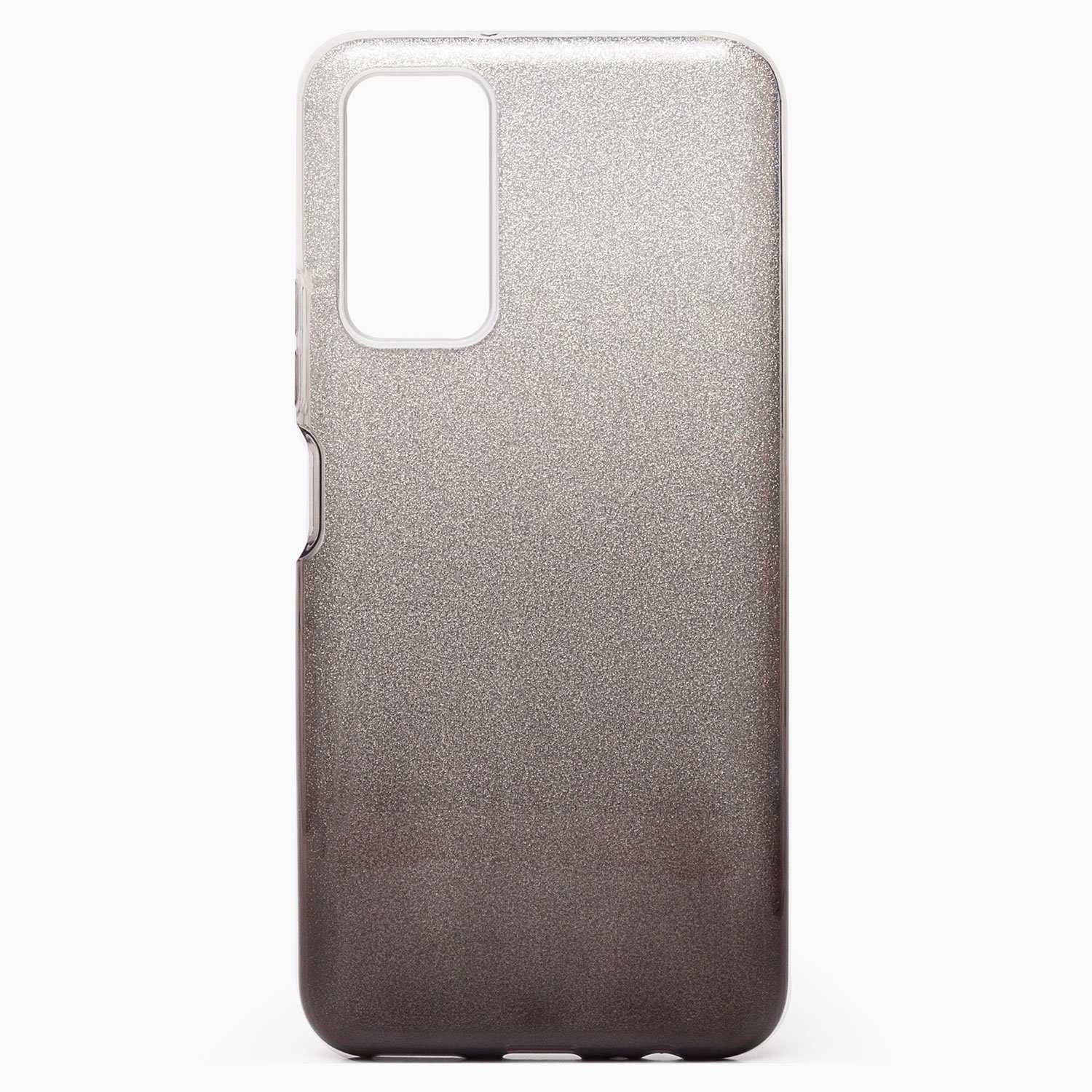 

Чехол-накладка SC097 Gradient для смартфона Huawei Honor 10X Lite, силикон, black/silver (126676)