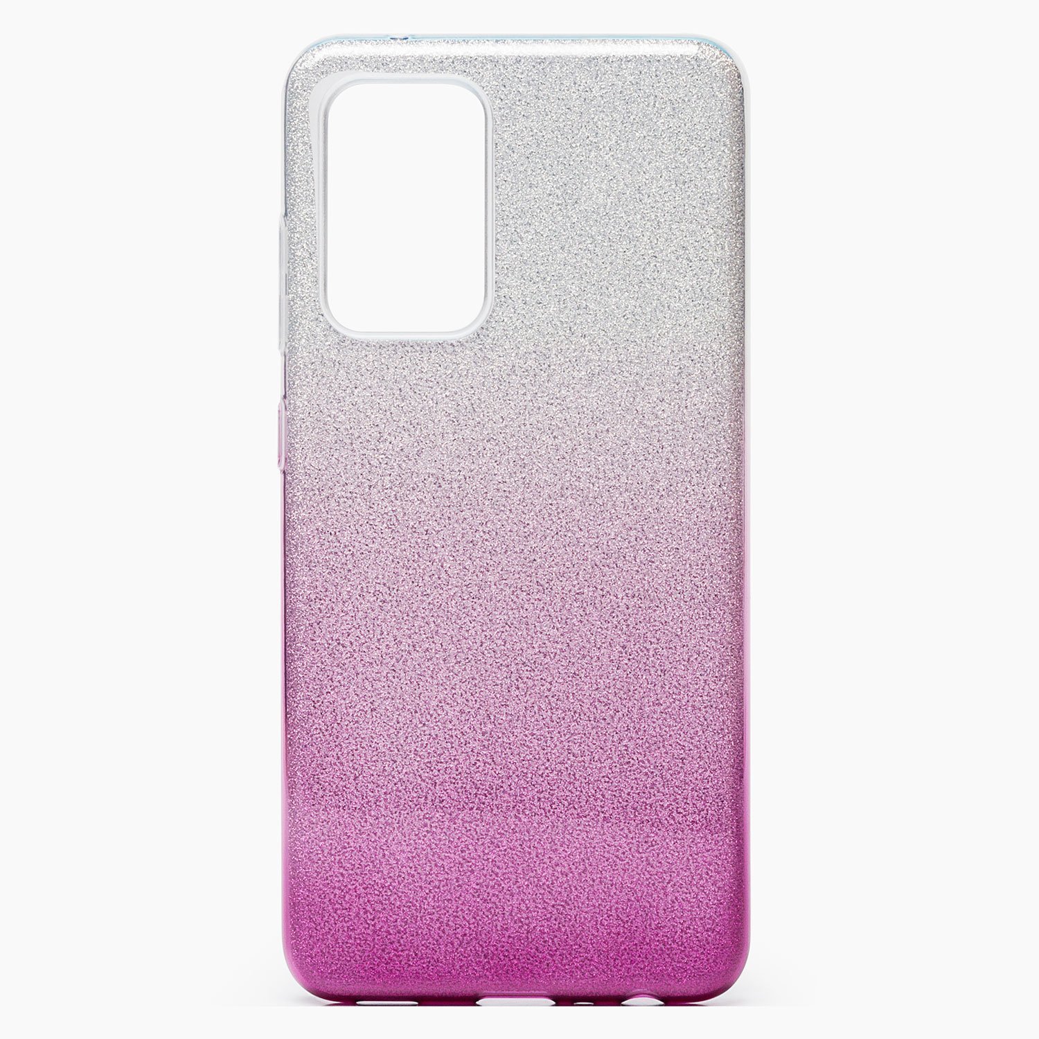 

Чехол-накладка SC097 Gradient для смартфона Samsung SM-A525 Galaxy A52, силикон, purple/silver (131196)