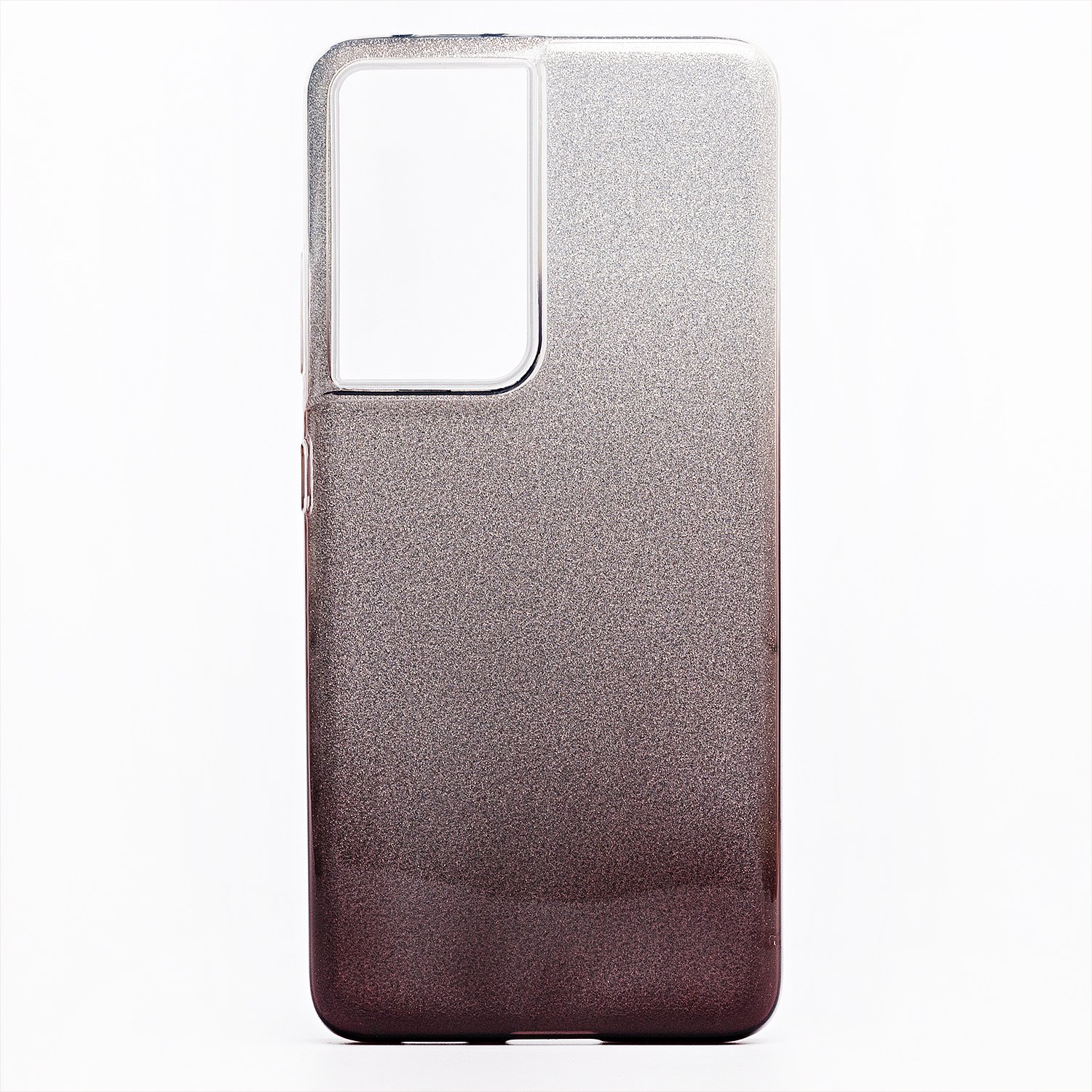 

Чехол-накладка SC097 для смартфона Samsung SM-G998 Galaxy S21 Ultra, силикон, black/silver (131212)
