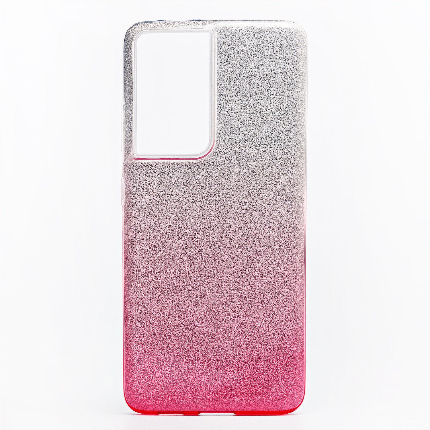 

Чехол-накладка SC097 Gradient для смартфона Samsung SM-G998 Galaxy S21 Ultra, силикон, pink/silver (131215)