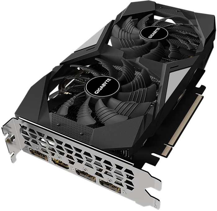 

Видеокарта GIGABYTE NVIDIA GeForce RTX 2060 D6 6G, 6Gb DDR6, 192bit, PCI-E, HDMI, 3DP, Retail (GV-N2060D6-6GD 2.0), D6 6G