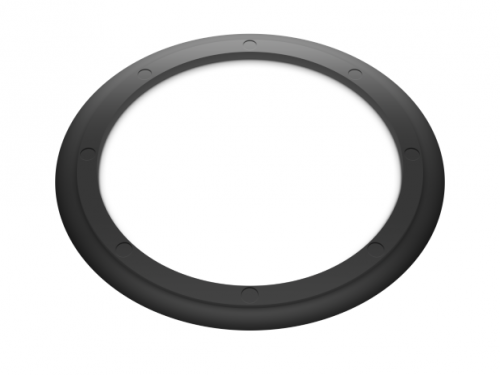 Кольцо резиновое уплотнительное для двустенной трубы ⌀39мм/⌀49.5мм, резина, черный, DKC 016050 (016050)