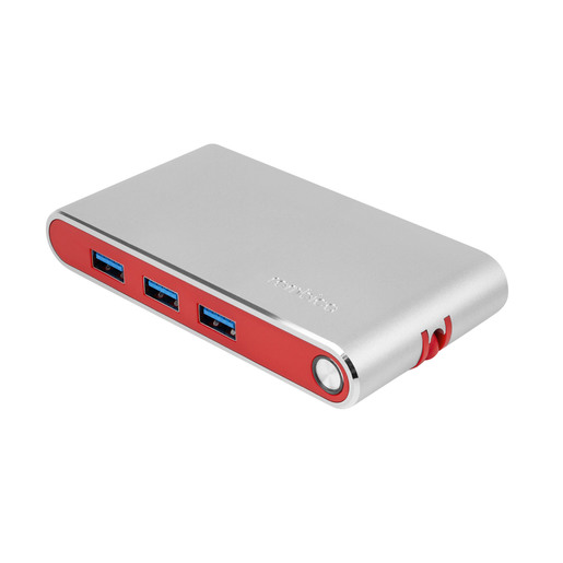 Концентратор Rombica Type-C Hermes, 3xUSB 3.0, 1xUSB-C