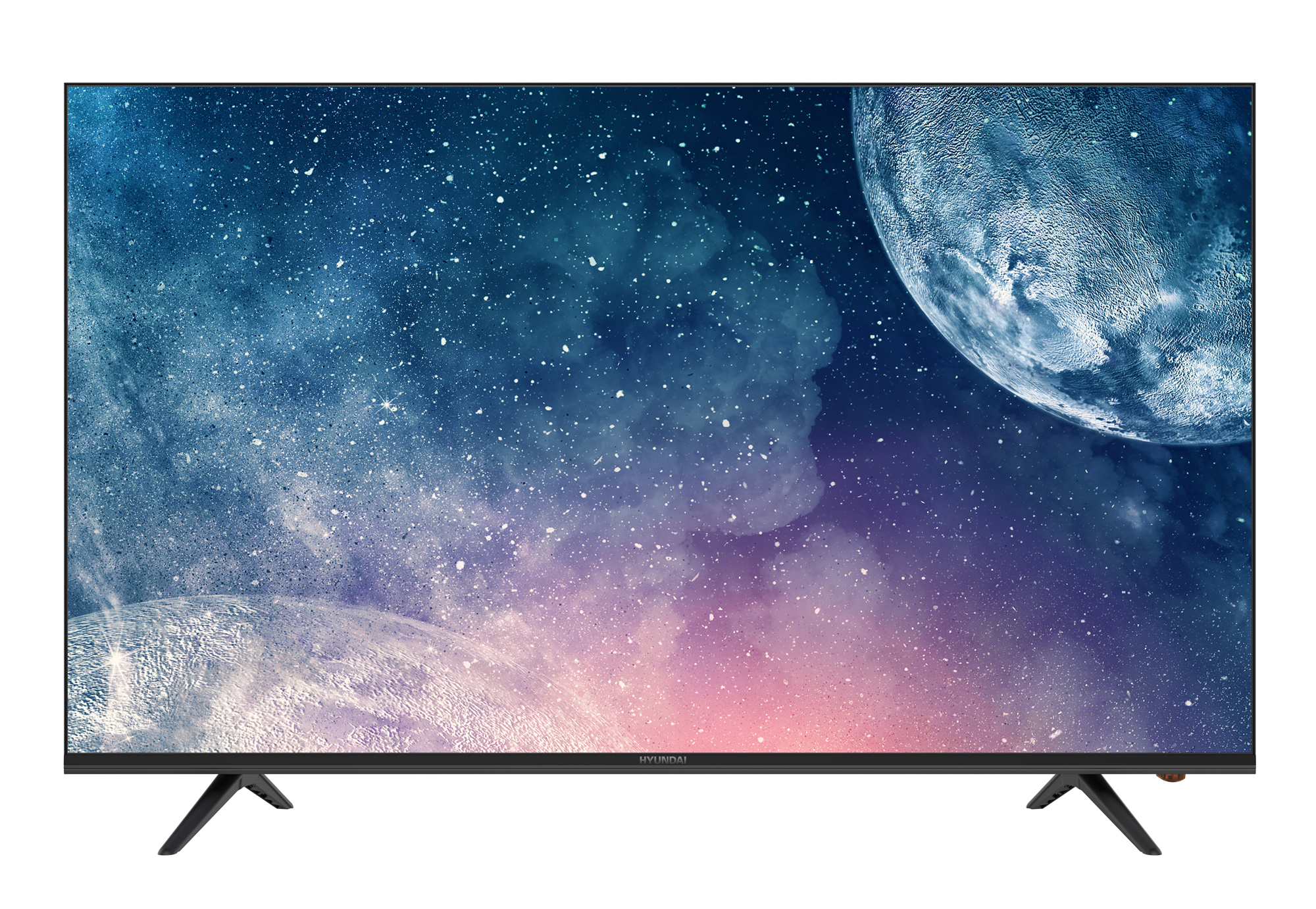 

Телевизор 55" Hyundai H-LED55FU7004, 4K, 3840x2160, DVB-T /T2 /C, HDMIx3, USBx2, WiFi, Smart TV, черный, (H-LED55FU7004), H-LED55FU7004