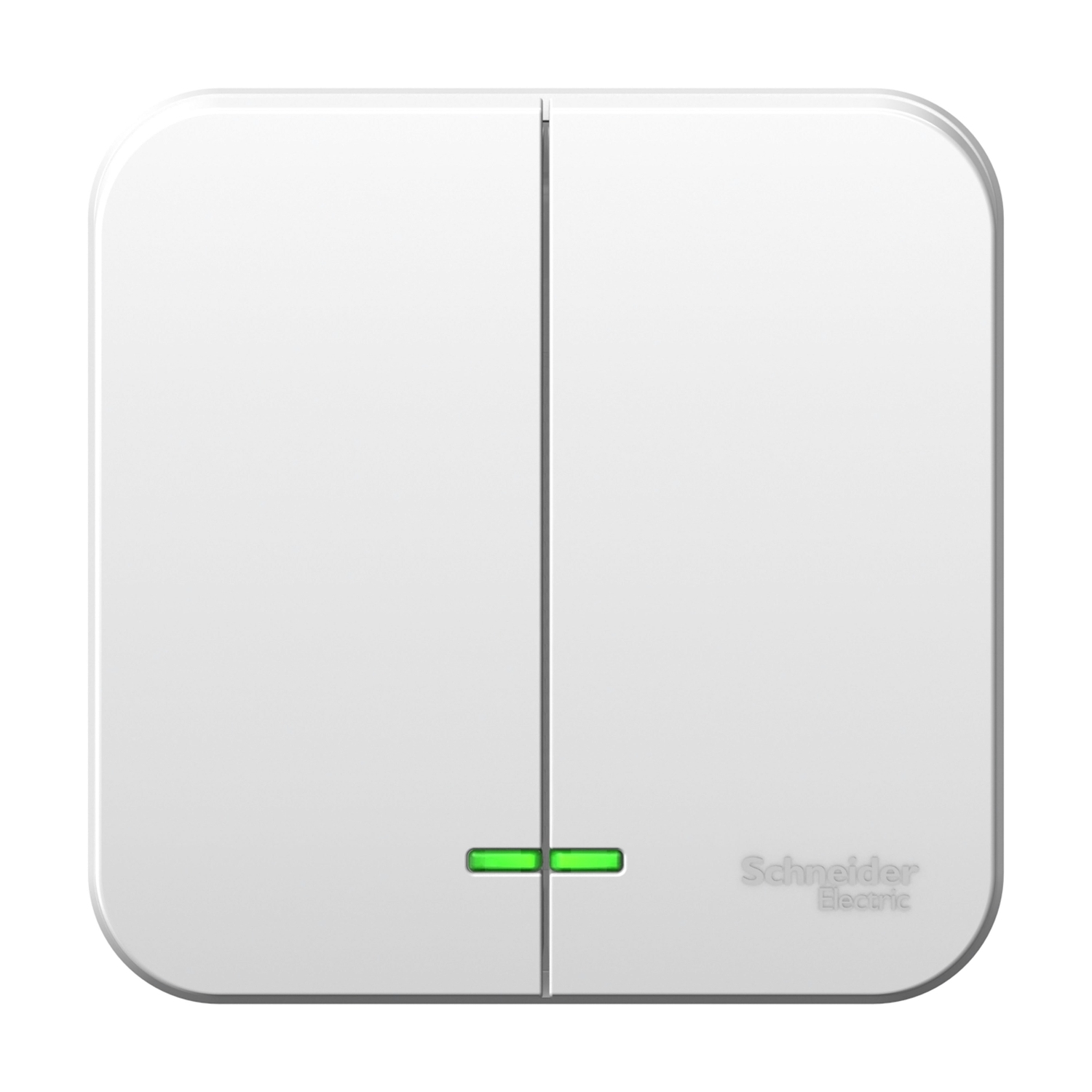 

Выключатель Schneider Electric BLANCA, 2кл., индикатор/подсветка, открытый монтаж, в сборе, белый (BLNVA065021)