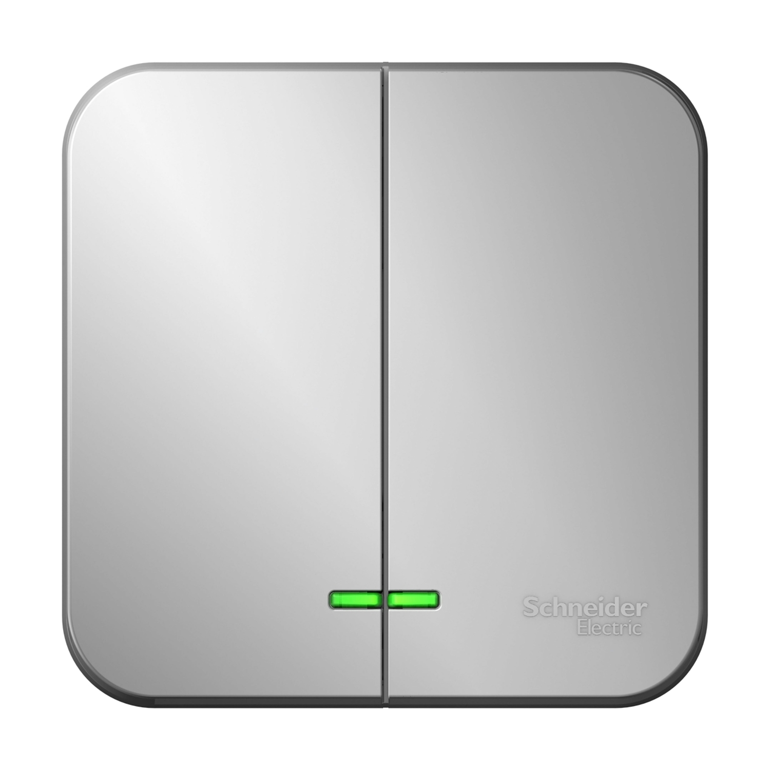 

Выключатель Schneider Electric BLANCA, 2кл., индикатор/подсветка, открытый монтаж, в сборе, алюминий (BLNVA105113)