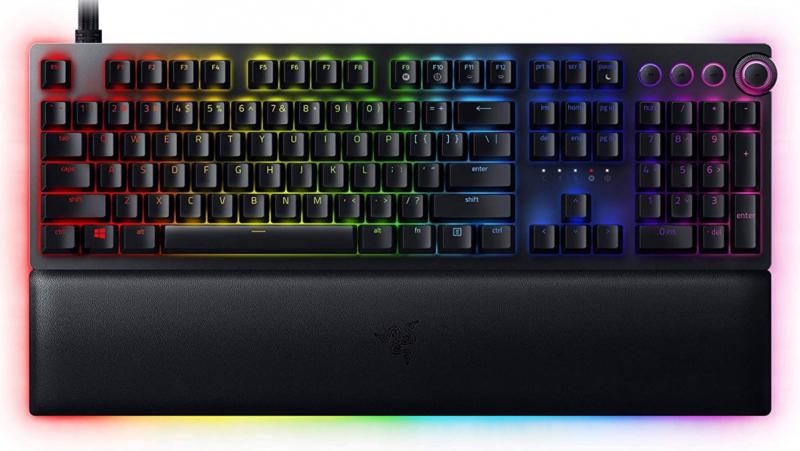 Клавиатура Razer Huntsman V2 Analog, USB, черный