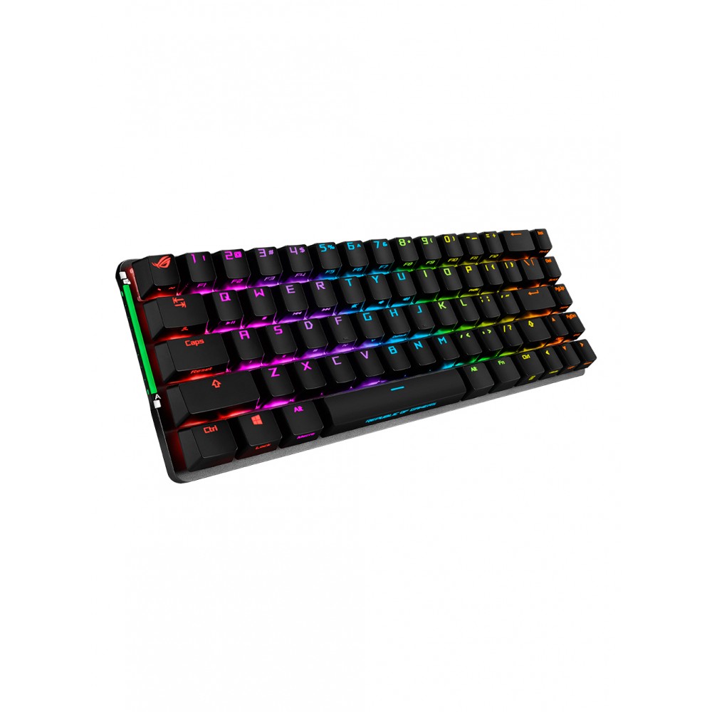 

Клавиатура беспроводная ASUS ROG Falchion, механическая, Cherry MX RGB, подсветка, USB, черный (90MP01Y0-BKRA01), ROG Falchion