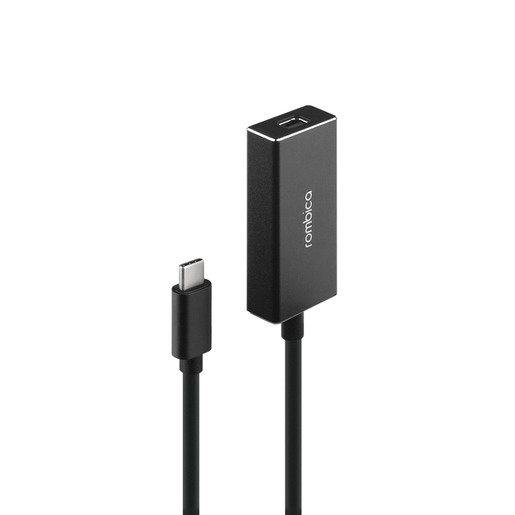 

Кабель-переходник (адаптер) USB 3.1 Type-C(M)-Mini DisplayPort(F) 4K, черный Rombica (TC-00210)