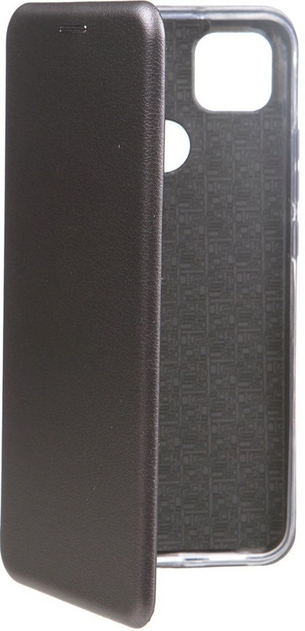 Чехол-книжка Redline Unit для смартфона Xiaomi Redmi 9C, искусственная кожа, полиуретан, серый (УТ000023758)