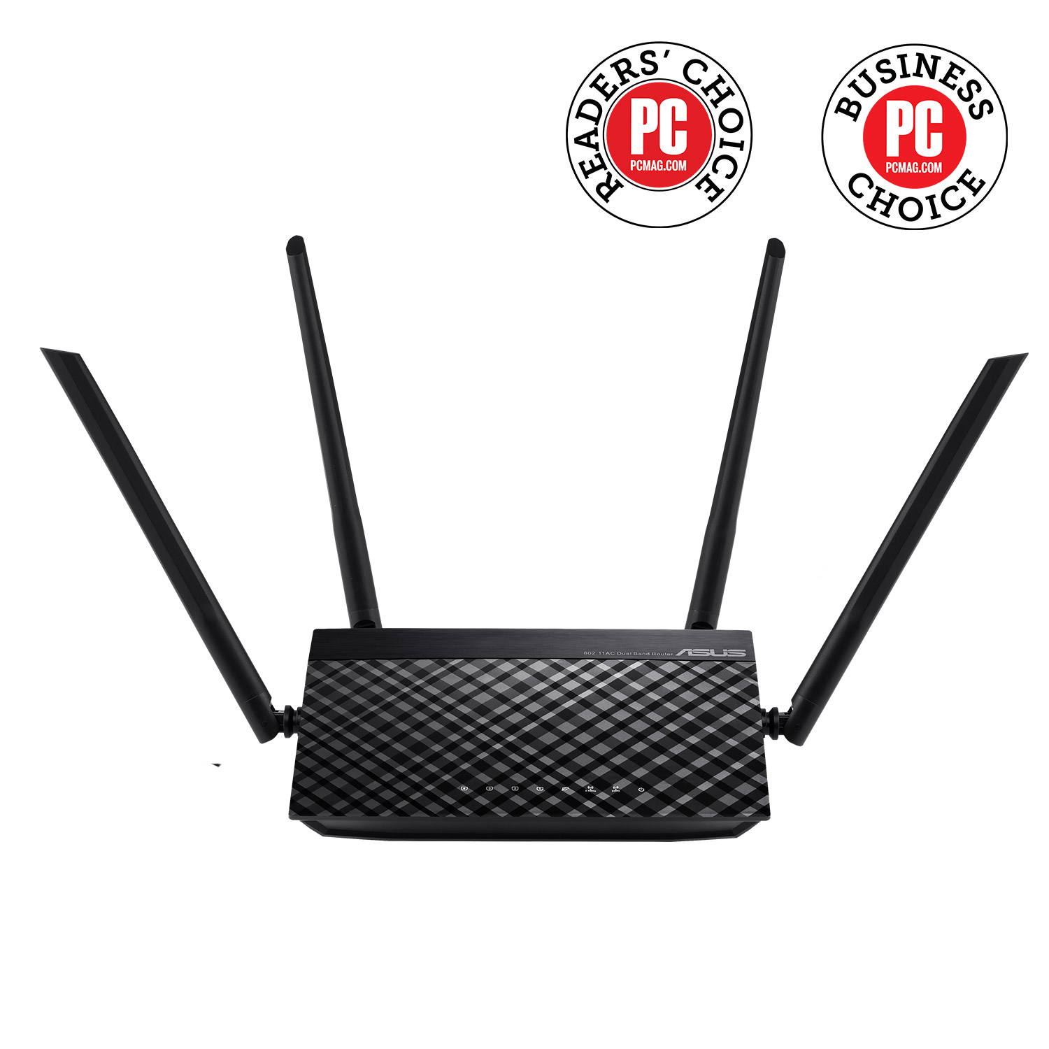 

Wi-Fi роутер ASUS RT-AC51, 802.11a/b/g/n/ac, 2.4 / 5 ГГц, до 750 Мбит/с, LAN 4x100 Мбит/с, WAN 1x100 Мбит/с, внешних антенн: 4 (90IG0550-BR3410), RT-AC51