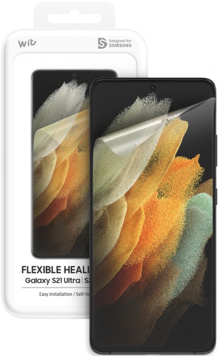 

Защитная пленка Samsung WITS для экрана смартфона Samsung Galaxy S21 Ultra, FullScreen, поверхность глянцевая (GP-TFG998WSATR)