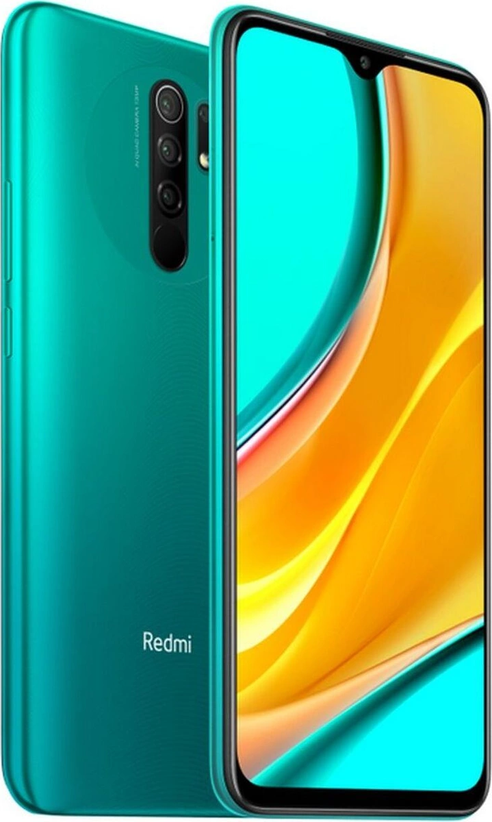 

Смартфон Xiaomi Redmi 9, 6.53" 1080x2340 IPS, MediaTek Helio G80, 3Gb RAM, 32Gb, 3G/4G, NFC, Wi-Fi, BT, 4xCam, 2-Sim, 5020 мА⋅ч, USB Type-C, Android 10, зеленый (28414), Redmi 9