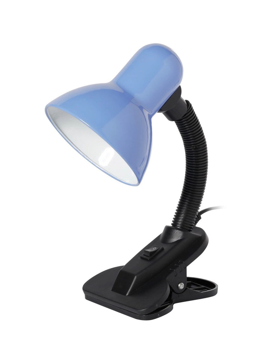

Светильник на прищепке Smartbuy SBL-DeskL01-Blue, E27, до 40 Вт, без ламп, голубой (SBL-DeskL01-Blue), SBL-DeskL01-Blue