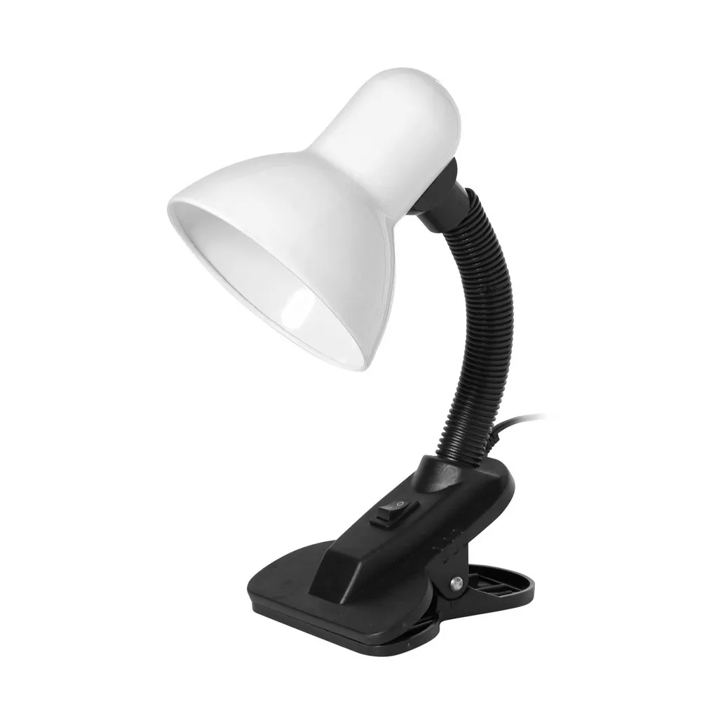 

Светильник на прищепке Smartbuy SBL-DeskL01-White, E27, до 40 Вт, без ламп, белый (SBL-DeskL01-White), SBL-DeskL01-White