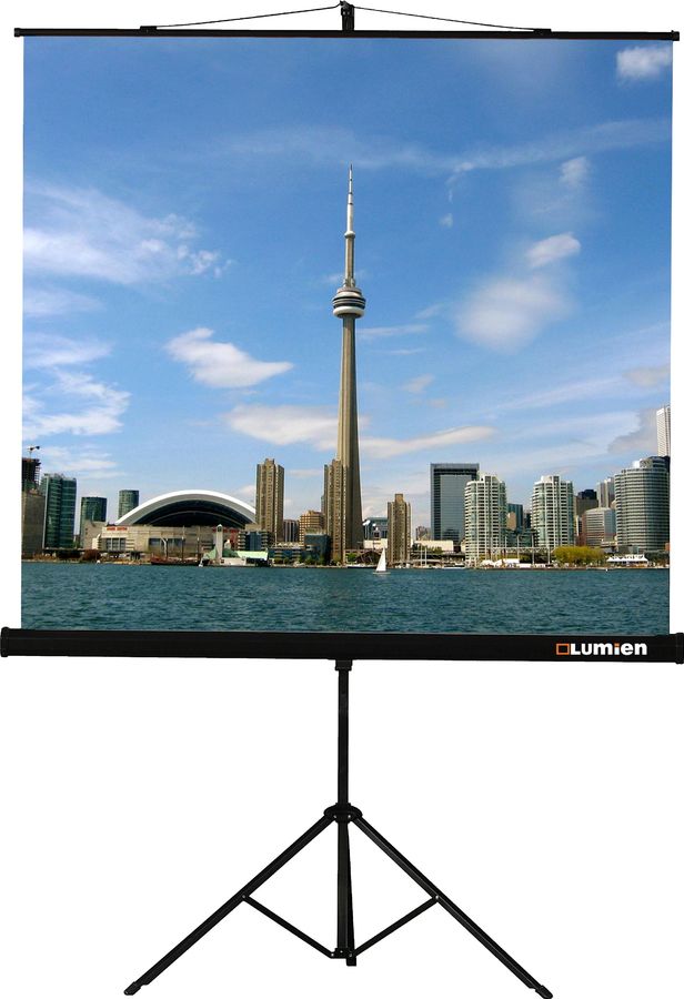 

Экран для проектора рулонный Lumien Eco View, на штативе, 118" 1:1 220x220см MW (LEV-100109), View