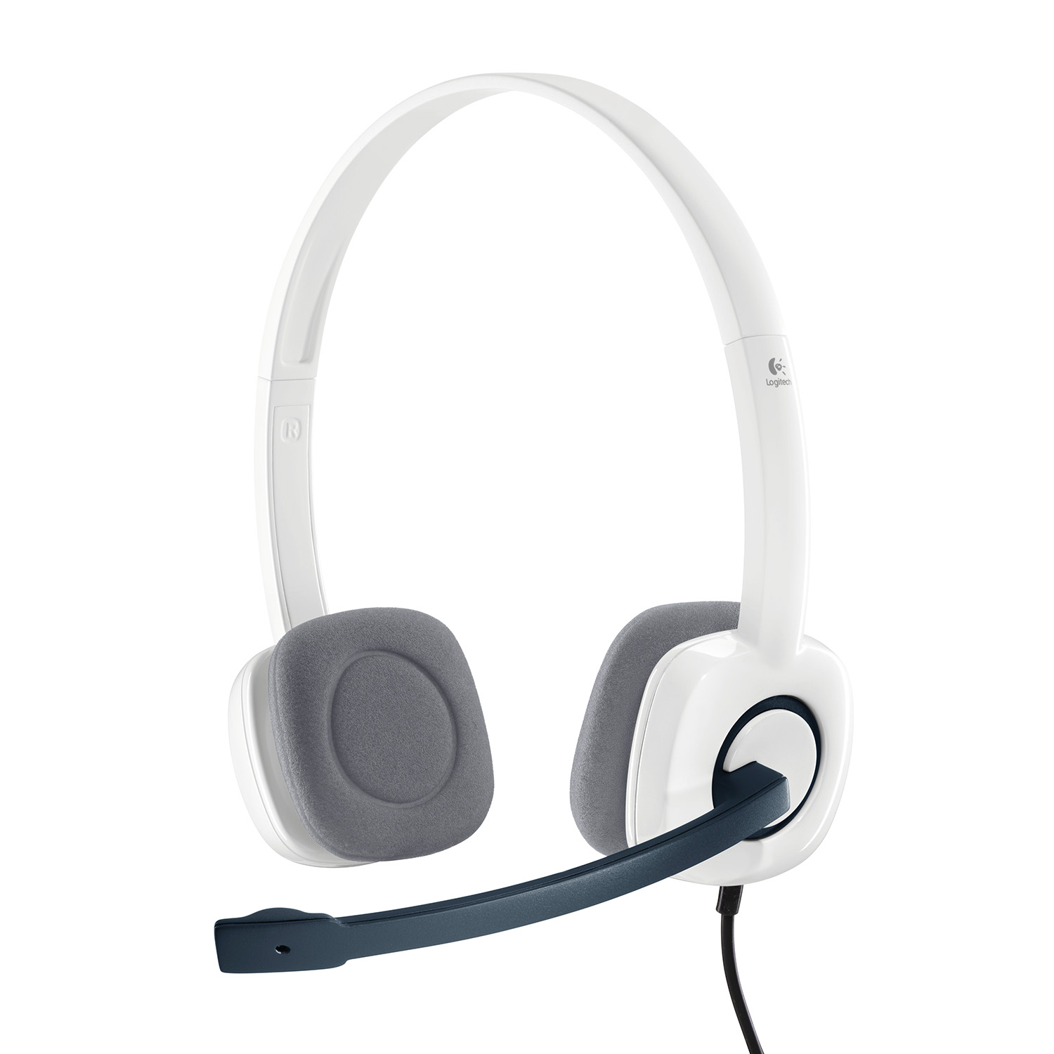 Проводная гарнитура Logitech Stereo Headset H150, белый (981-000350)