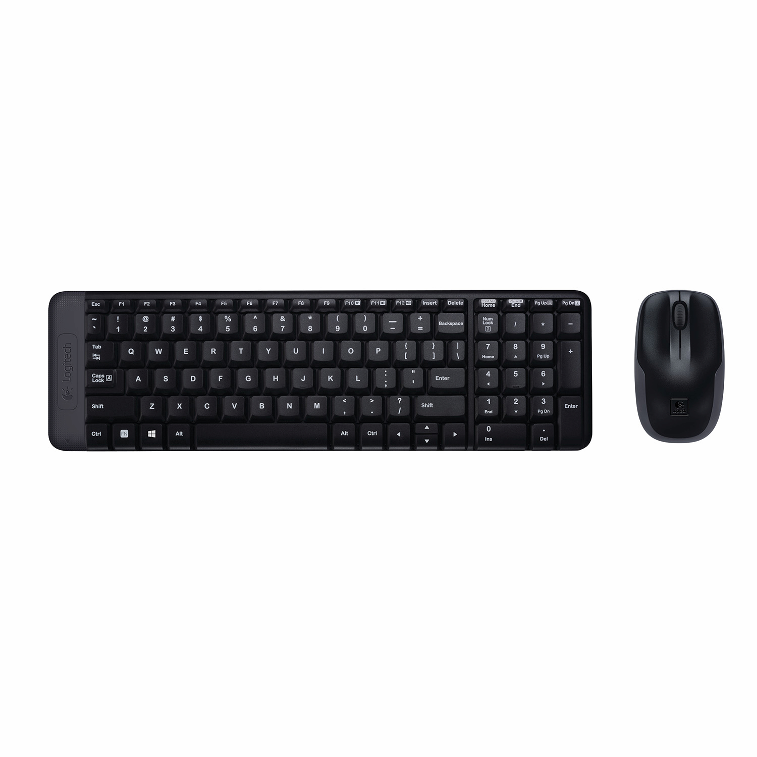 Клавиатура + мышь Logitech Wireless Combo MK220 Black USB, USB, черный