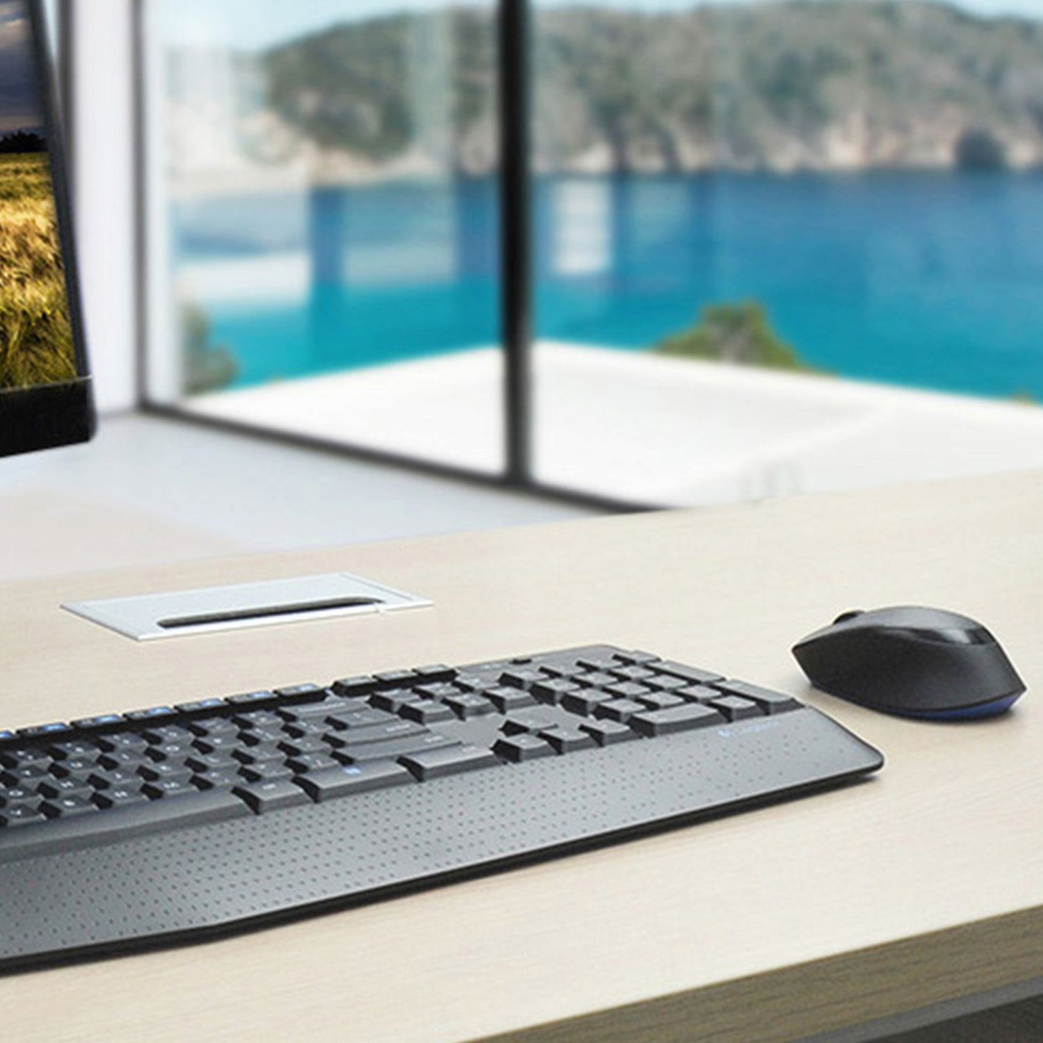 Logitech Wireless Combo MK345 Black USB USB 757312 7350 e2e4