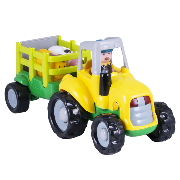 Трактор Child's Play Фермерский трактор , звук, свет, разноцветный (LVY025)