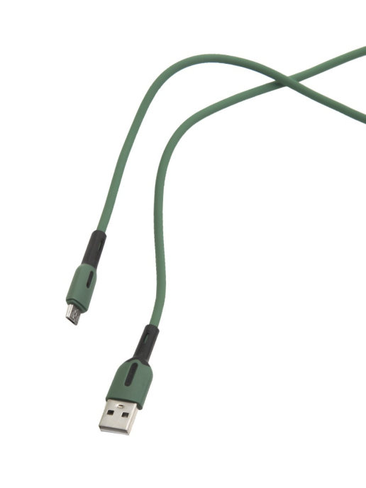 

Кабель USB-Micro USB, 1м, мятный USAMS SJ432 (SJ432USB03), Зеленый, SJ432