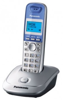 

Радиотелефон Panasonic KX-TG2511, DECT, АОН, серебристый, KX-TG2511