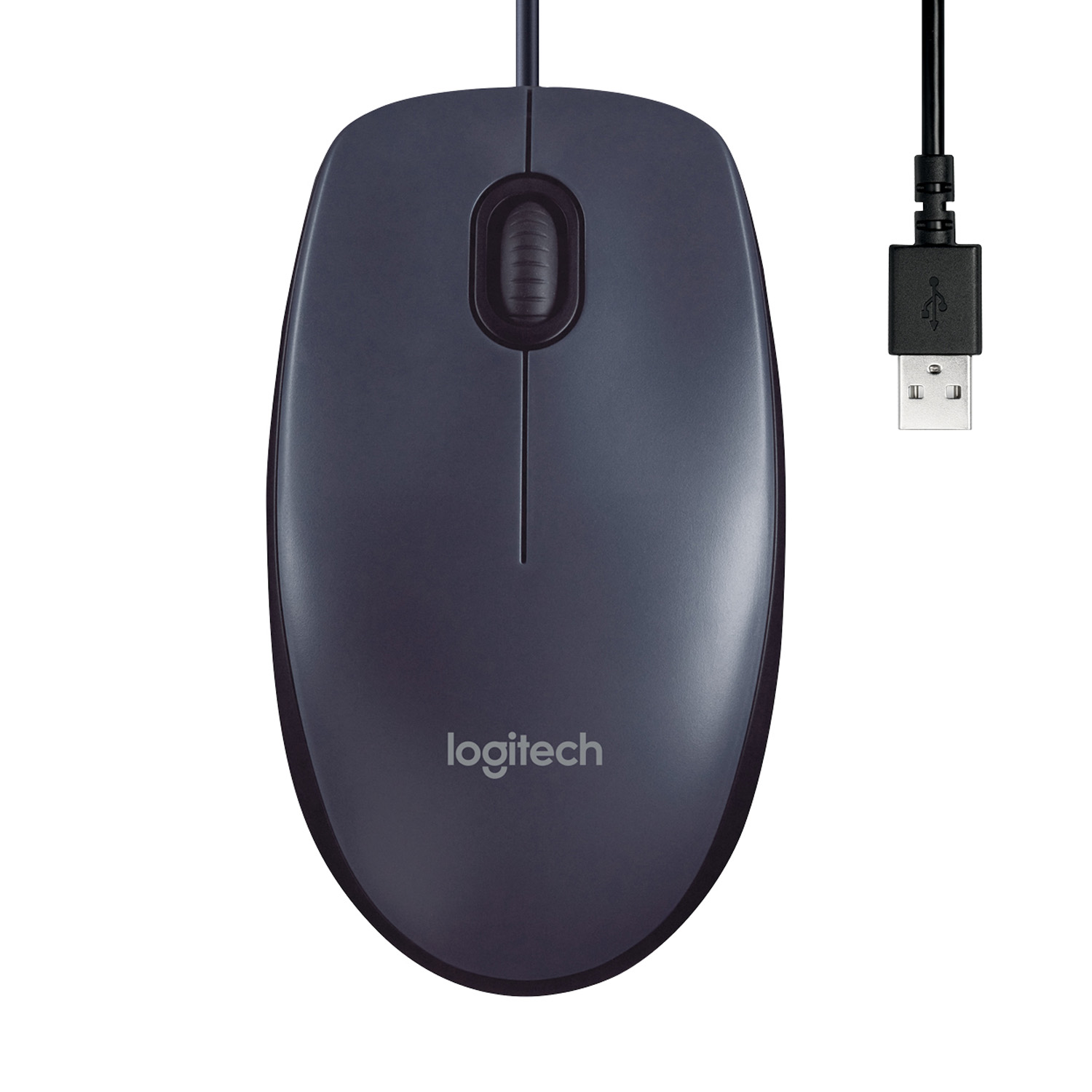 Мышь Logitech B100, USB, черный (910-003357/910-006605_OEM)