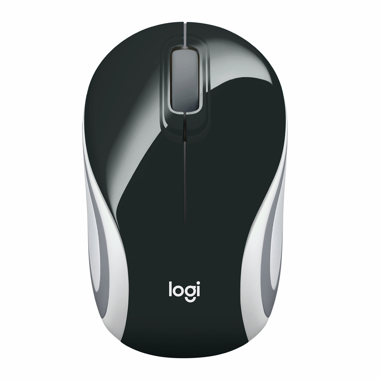 Мышь Logitech Wireless Mini Mouse M187 Black-White USB, USB, черный