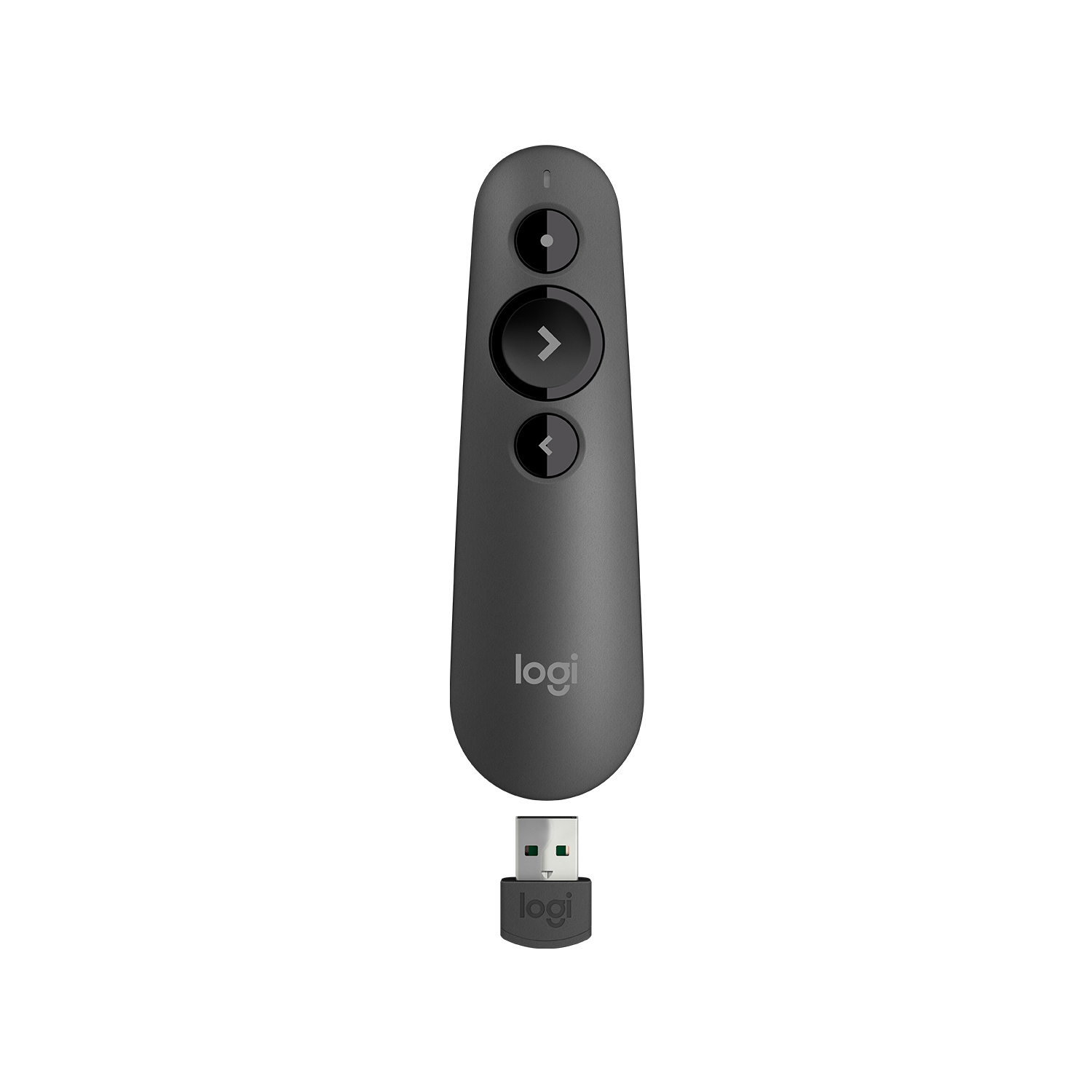 

Презентер Logitech R500, оптическая лазерная, Wireless, USB, черный (910-005386), R500