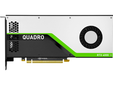 Видеокарта HP NVIDIA Quadro RTX4000, 8Gb DDR6, 256bit, PCI-E, 3DP, USB Type-C, Bulk (5JV89AA)