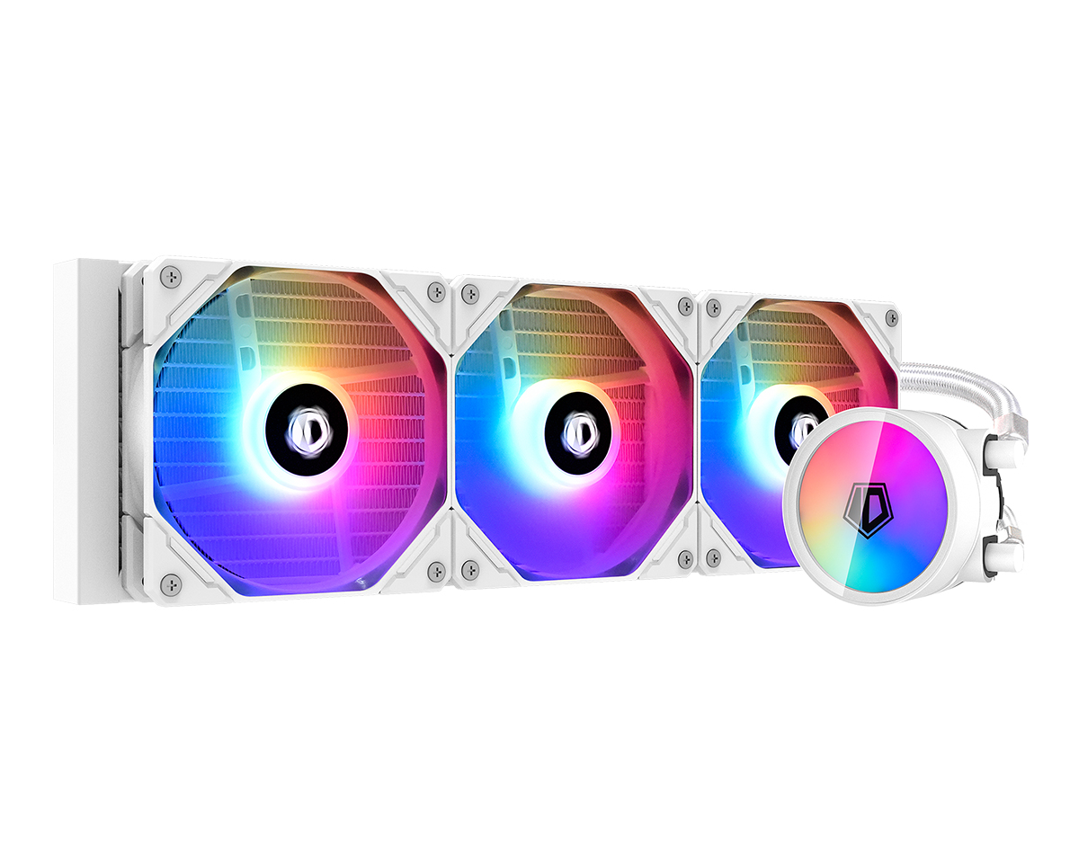 

Жидкостное охлаждение ID-COOLING ZOOMFLOW 360 XT SNOW для Socket 115x/2066/2011/2011-3/1200/AM4, 350 Вт, 3x120мм, ARGB (IDC_ZOOMFLOW_360_XT_SNOW), ZOOMFLOW 360 XT SNOW