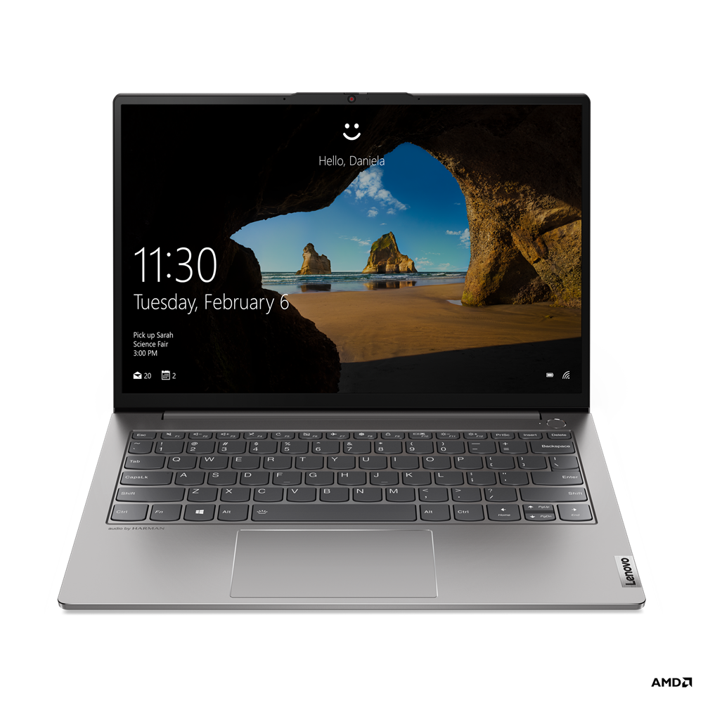 

Ноутбук Lenovo Thinkbook 13s G3 13.3" 1920x1200, AMD Ryzen 7 5800U 1.9GHz, 8Gb RAM, 256Gb SSD, W10Pro, серый (20YA0004RU), 13s G3