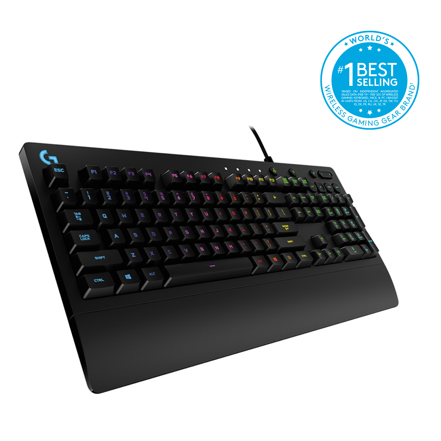Клавиатура Logitech G213 Prodigy, USB, черный