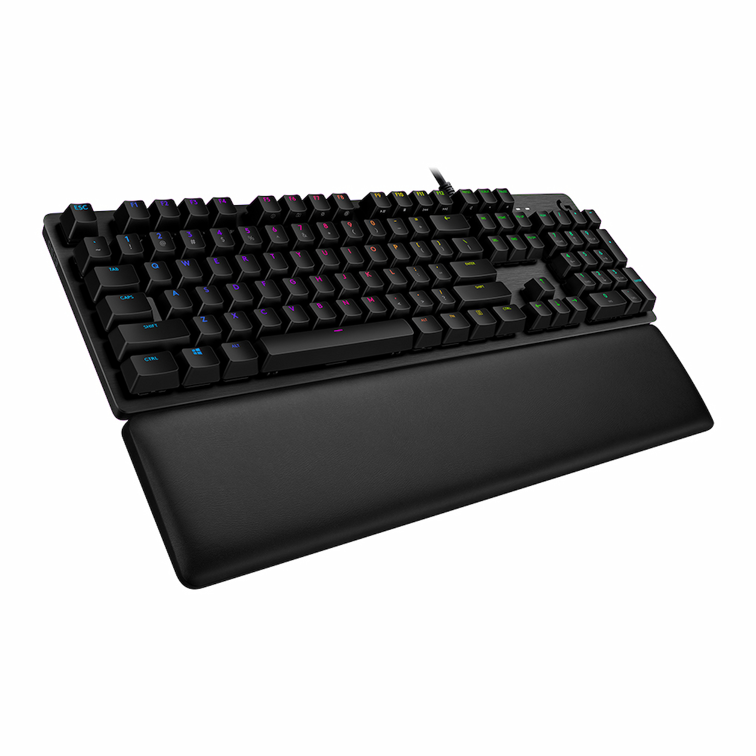 

Клавиатура проводная Logitech G513 Carbon, механическая, GX Red, подсветка, USB, черный (920-009339), G513 Carbon