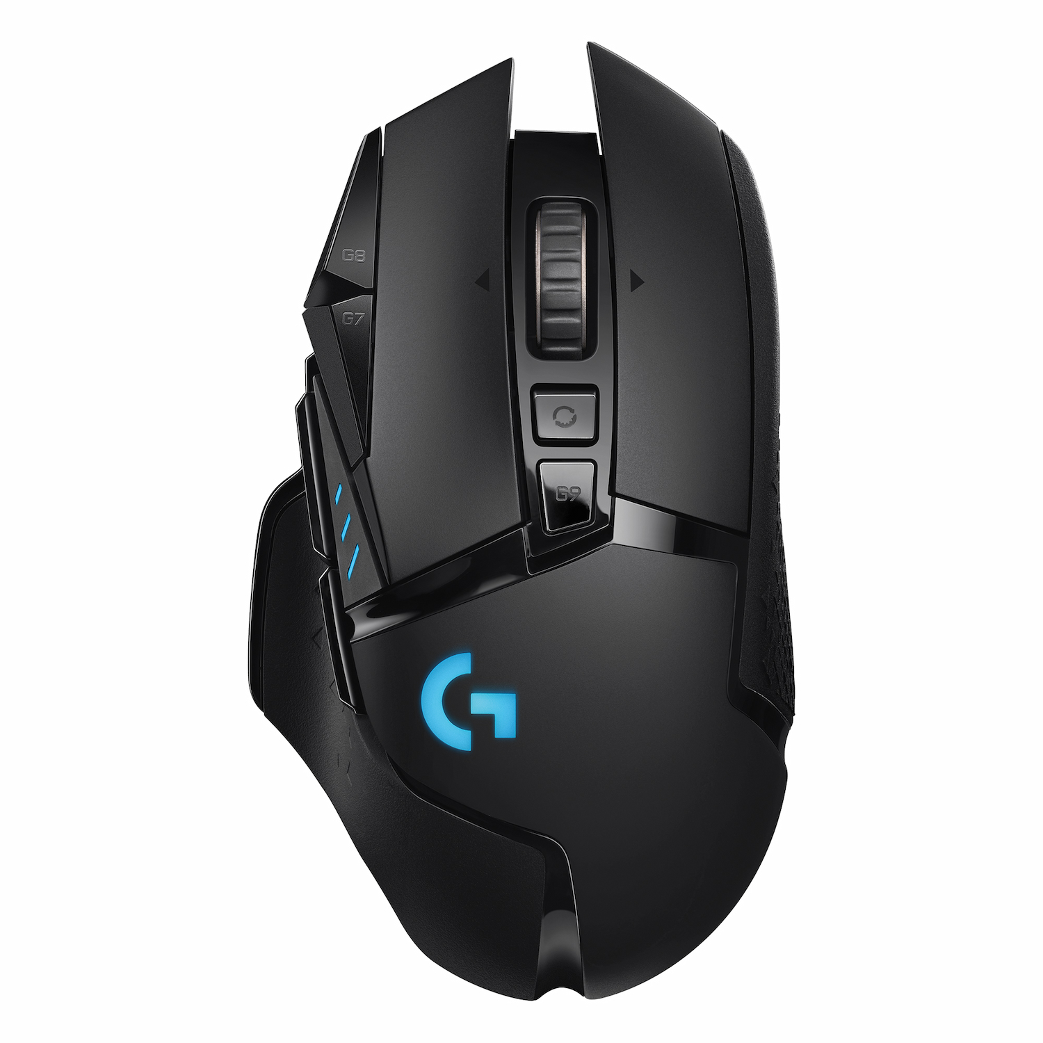 Мышь беспроводная Logitech G502 Lightspeed, 16000dpi, оптическая светодиодная, USB, черный (910-005567)