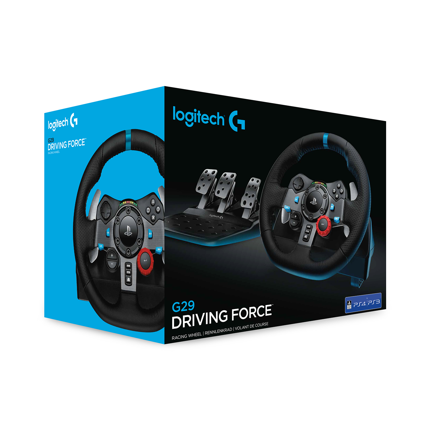 Руль Logitech G G29 Driving Force, проводной, 496893 купить по цене 45792  руб в Барнауле в интернет-магазине e2e4