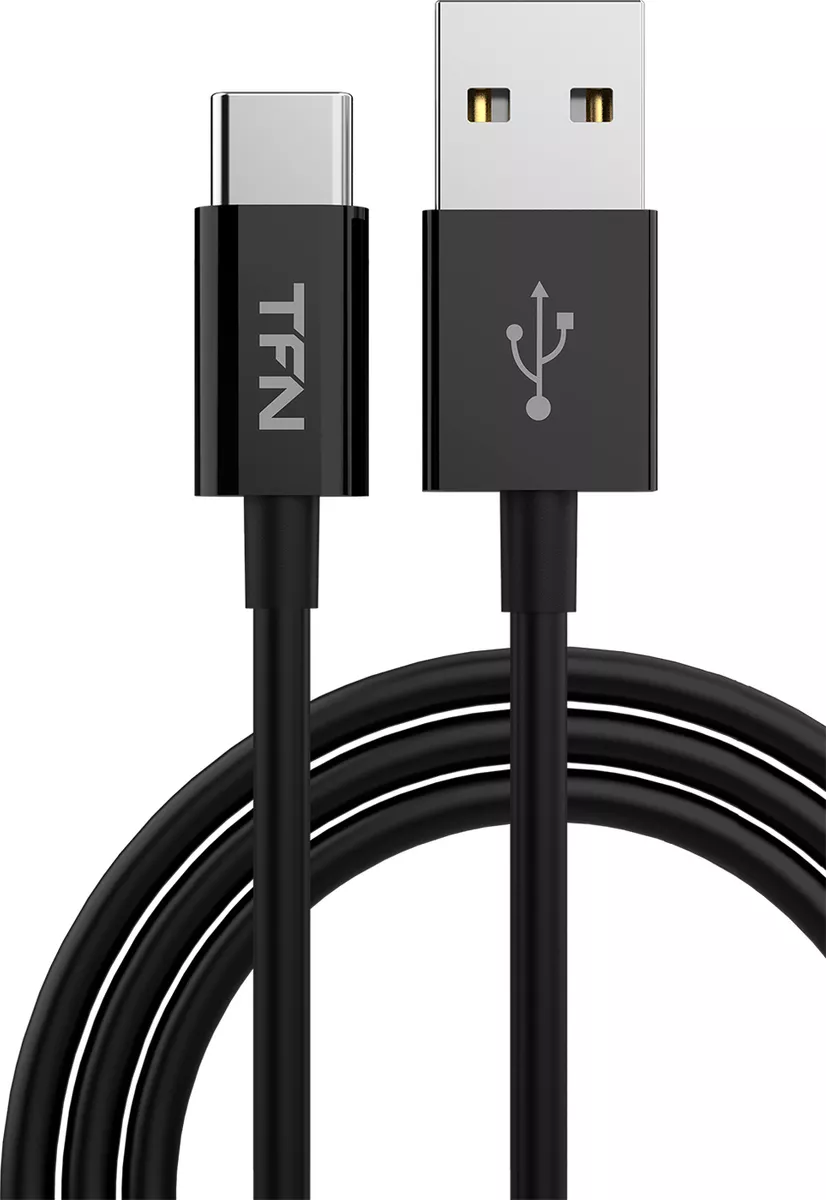 

Кабель Type-c-USB, 3A, 1м, черный TFN (TFN-CUSBCUSB1MTPBK)