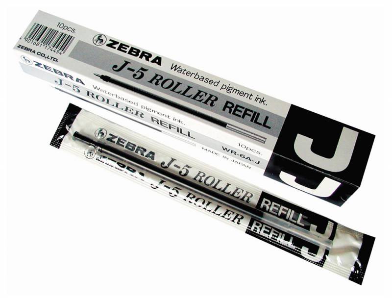 Стержень для гелевых ручек Zebra J WR-6A-JM, 0.7 мм, синий (WR-6A-JM)