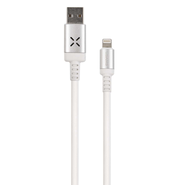 

Кабель USB-Lightning 8-pin, 1м, белый USAMS LED BU16 (USAMS-U16), BU16