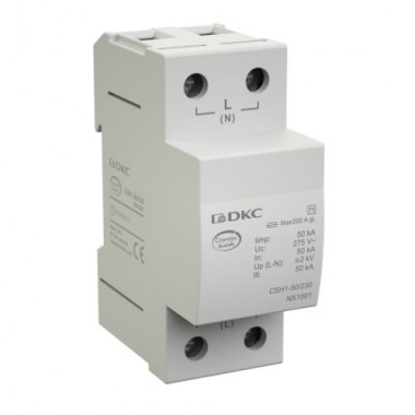 

Ограничитель импульсных перенапряжений SCHNEIDER ELECTRIC Easy9 1P+N, 10kA, 230В (EZ9L33620), нет данных